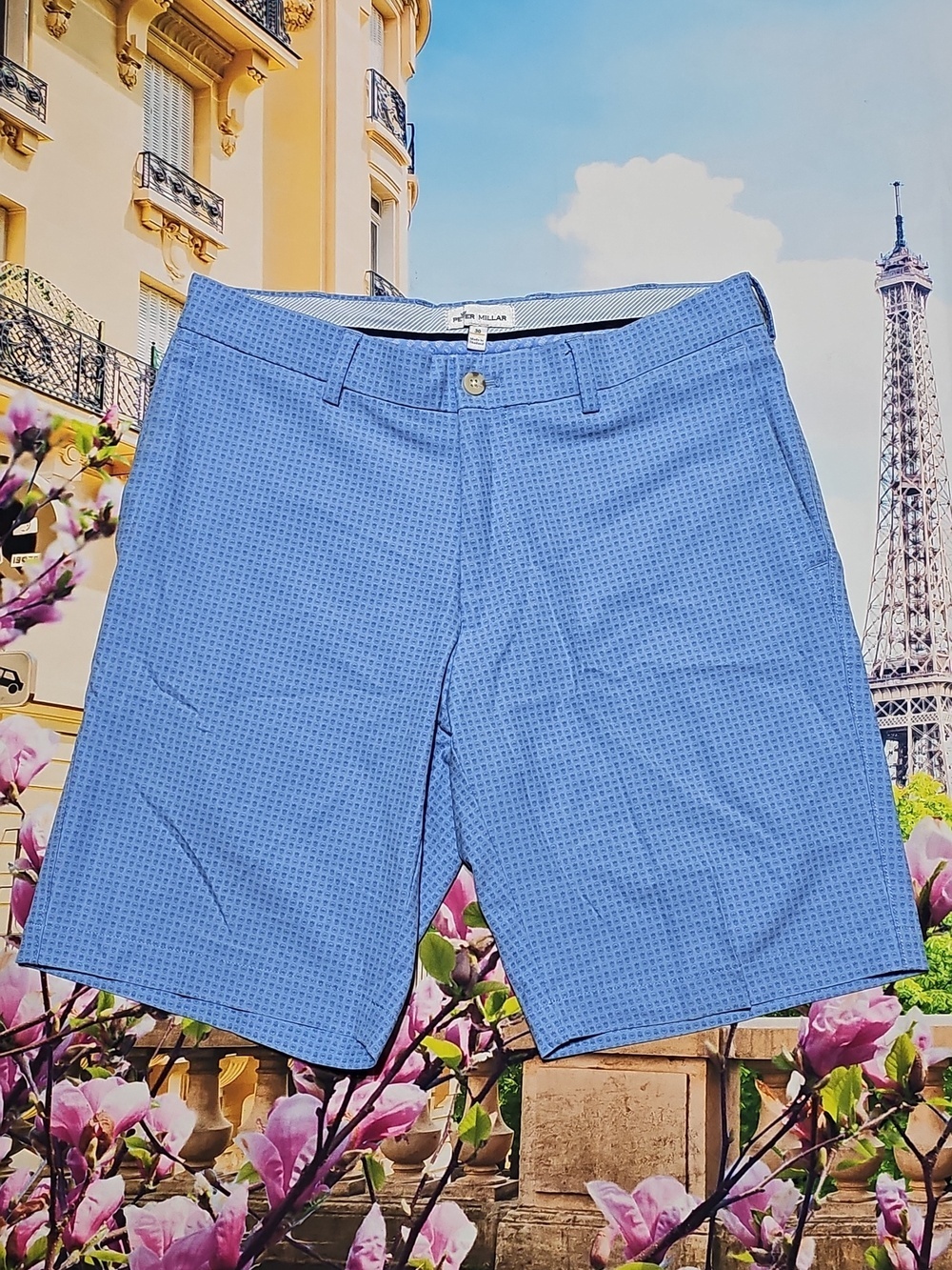 Peter Millar Crown Crafted Graphic Print Shorts Size 30‎
